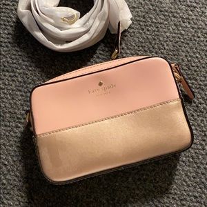 Kate spade mini pink and gold